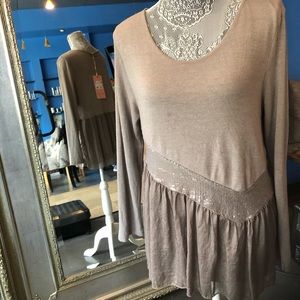 Scandal of Italy silk top